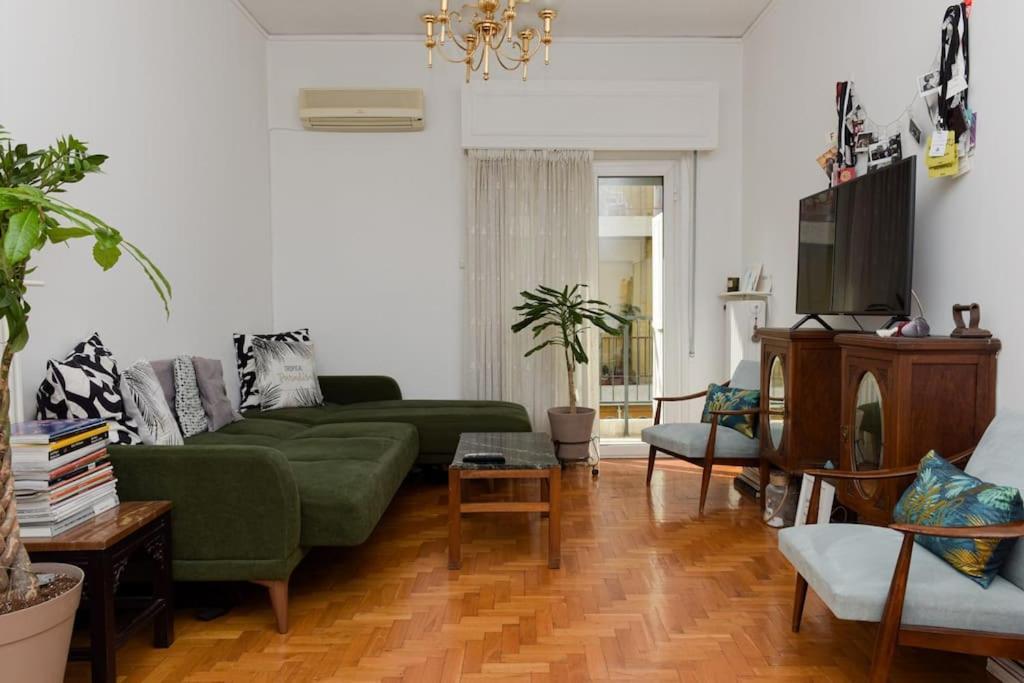 Urban-Vintage Choice 10 Minutes From Acropolis - One Bedroom Atenas Exterior foto